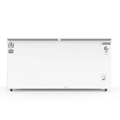 Blue Star CF3-500MPW Freezer Displaying its Energy Efficiency Sticker Blue Star CF3-500MPW Freezer Displaying its Energy Efficiency Sticker