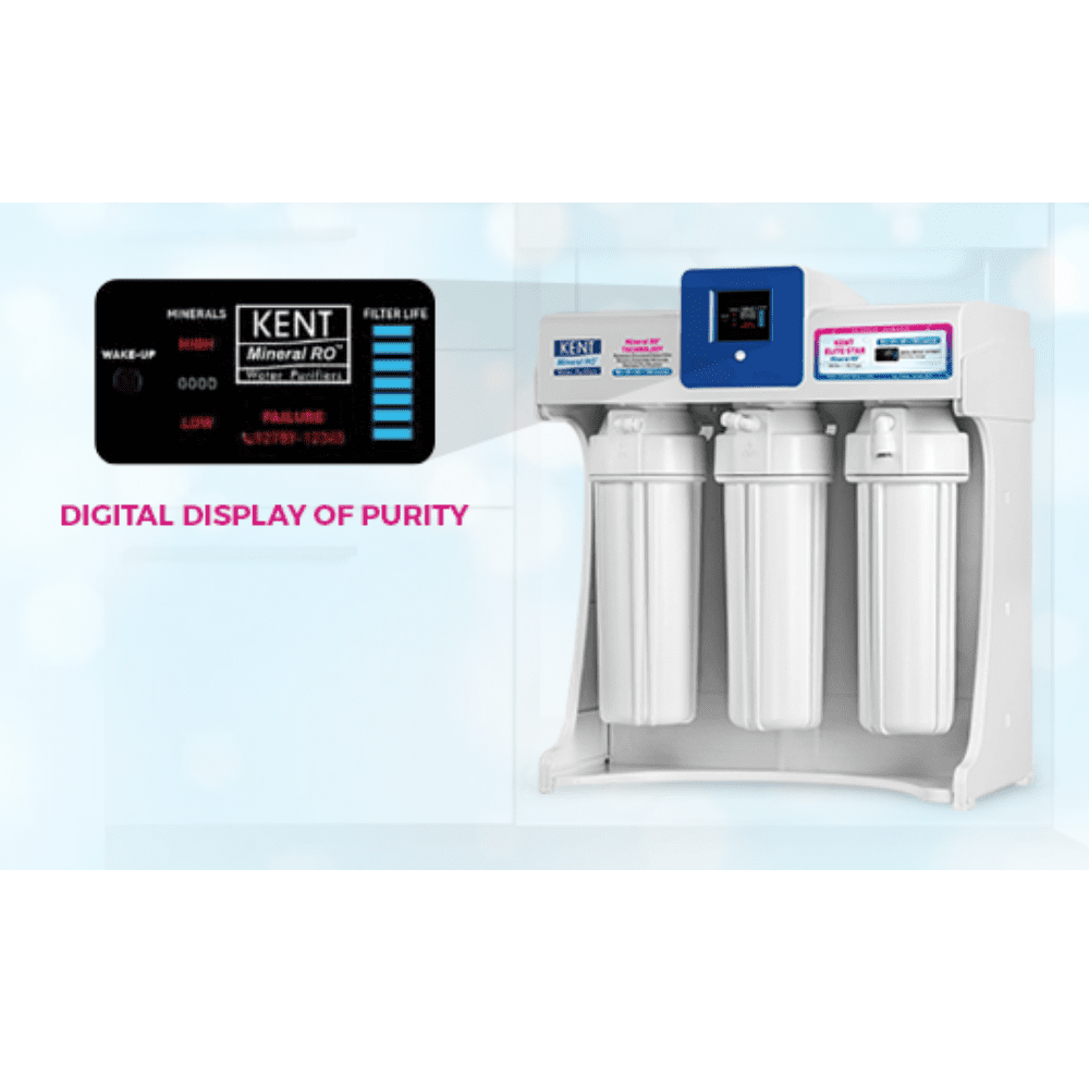 KENT Elite Star Water Commercial Purifier with Digital Display of