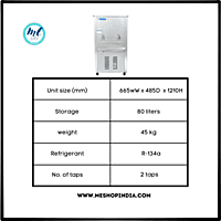 Blue Star CW 4080 water cooler with warm and cold option in Gurgaon