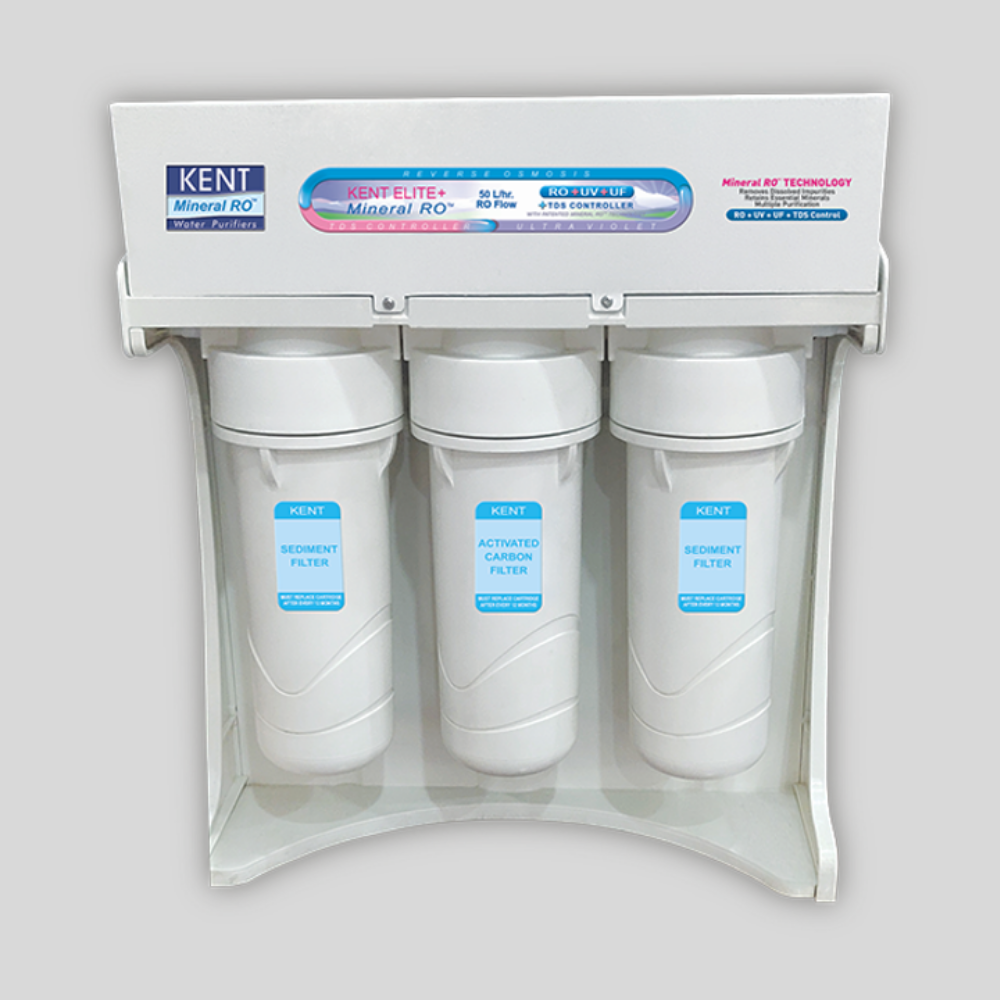 Kent Elite Plus RO+UV Purifier with 50 LPH Purification Caoacity Kent Elite Plus RO+UV Purifier with 50 LPH Purification Caoacity