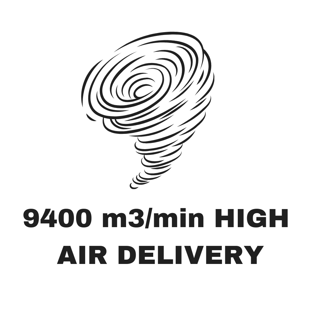 Usha Turbo Heavy Duty Exhaust Fans-600mm Sweep Speed Usha Turbo Heavy Duty Exhaust Fans-600mm Sweep Speed