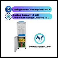 Usha Instafresh water dispenser with cooling cabinet