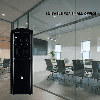 Suitable for small office: Usha Instafresh water dispenser with Cooling Cabinet Suitable for small office: Usha Instafresh water dispenser with Cooling Cabinet