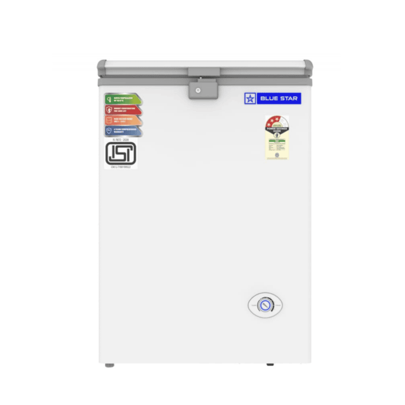 Front look of Blue Star Hard Top Deep freezer-CF3-130NEQW Front look of Blue Star Hard Top Deep freezer-CF3-130NEQW