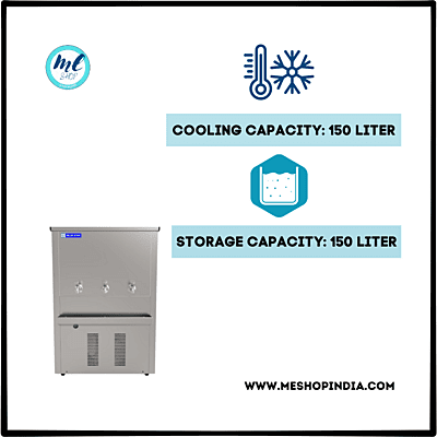 Blue star PC 150150-3T water cooler with 150 liter storage Blue star PC 150150-3T water cooler with 150 liter storage
