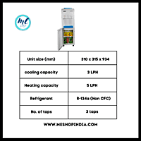 Usha Instafresh water dispenser with cooling cabinet