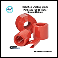 Buzz Lite PVC Roll-Welding Grade 50 mtr-3 MM x 300 mm Solid Red with 12 months warranty