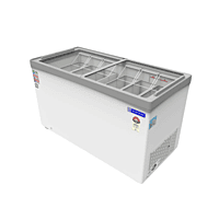 Blue Star Glass Top Deep Freezer-GT5-475N