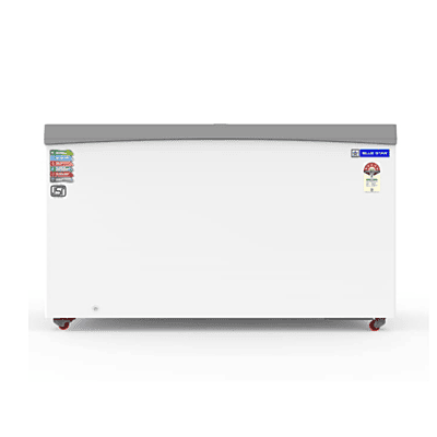 Front look of Blue Star Glass Top Deep Freezer-GT5-475N