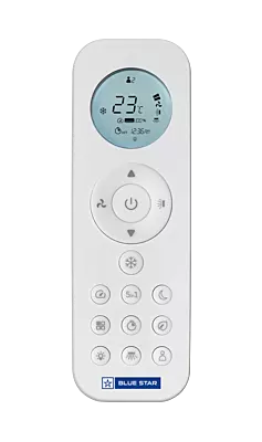 Blue Star IC51YNURS Inverter Split AC-1 Ton 5 Star with LCD Display Remote. Blue Star IC51YNURS Inverter Split AC-1 Ton 5 Star with LCD Display Remote.