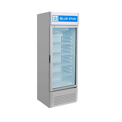 Nirvana VC325D visi cooler showcasing beverages. Nirvana VC325D visi cooler showcasing beverages.