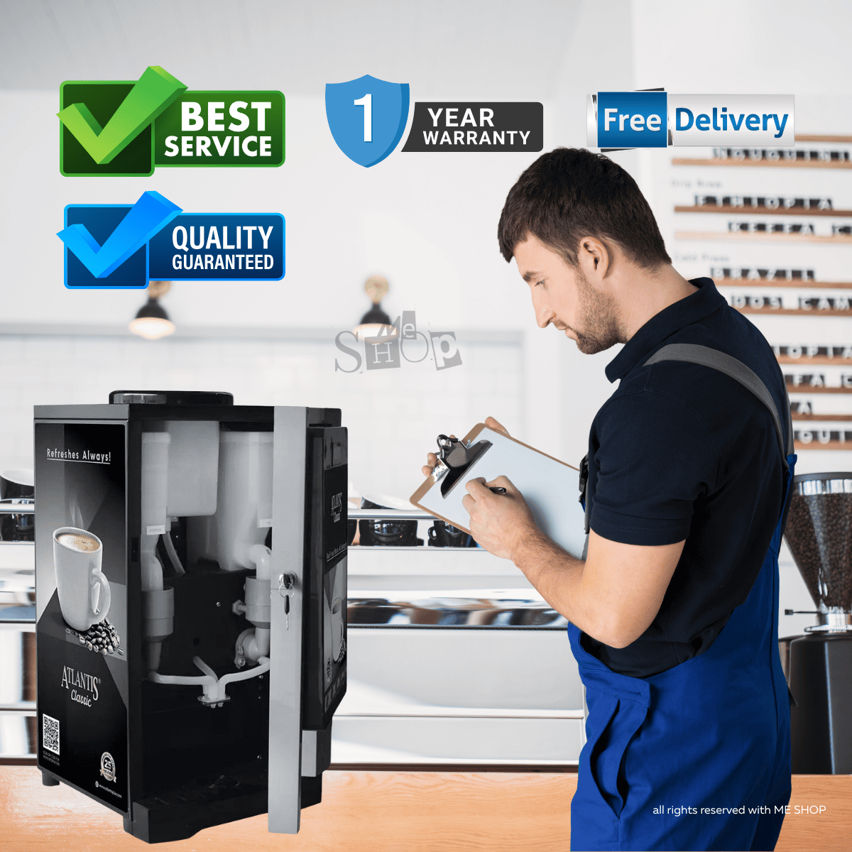 Atlantis Tea and Coffee Vending machine for Office Atlantis Tea and Coffee Vending machine for Office