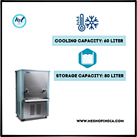 Blue star NST 6080B Steel body water cooler with 80 liter storage