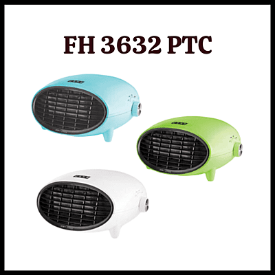 Usha FH 3632 ptc element heater with Triple Safety protection