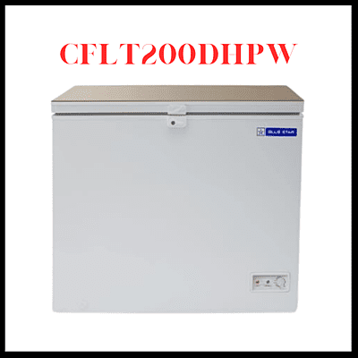Laminated Top Deep Freezer 200 Liter-CFLTSD200DHPW