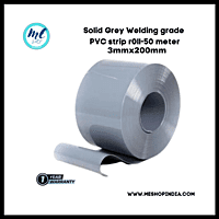 Buzz Lite PVC Roll-Welding Grade 50 mtr-3 MM x 200 mm Solid Grey with 12 months warranty