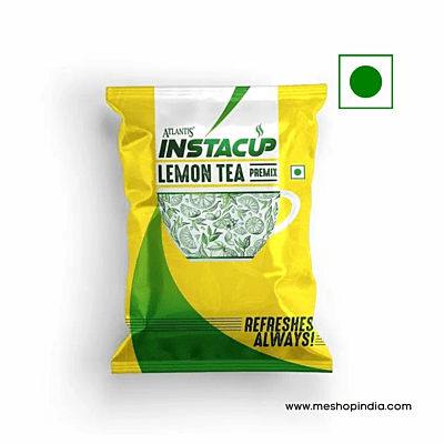 Atlantis Instacup Lemon Tea Powder Premix, 100 Gram, lemon Flavor Atlantis Instacup Lemon Tea Powder Premix, 100 Gram, lemon Flavor