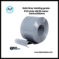 Buzz Lite PVC Roll-Welding Grade 50 mtr-3 MM x 300 mm Solid Grey with 12 months warranty