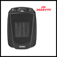 Usha FH 3628 ptc element heater with Safety tip over protection