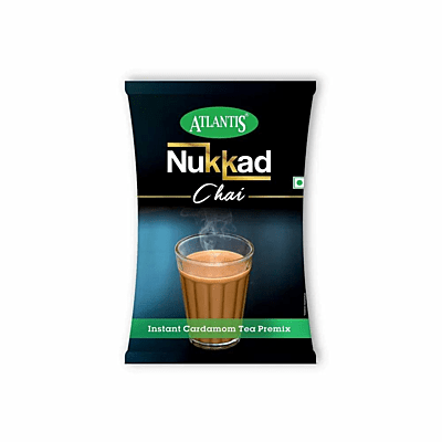 Atlantis 3 in 1 Nukkad Tea Premix-100gm-Cardamom Flavor Atlantis 3 in 1 Nukkad Tea Premix-100gm-Cardamom Flavor