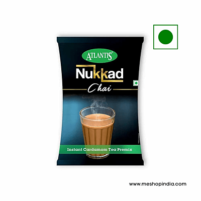 Atlantis 3 in 1 Nukkad Tea Premix-100gm-Cardamom Flavor Atlantis 3 in 1 Nukkad Tea Premix-100gm-Cardamom Flavor