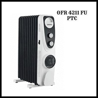 Usha 4211 FU PTC OFR heater with Tip Over Protection