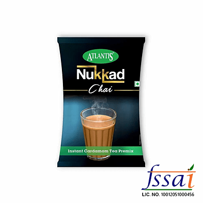 Atlantis 3 in 1 Nukkad Tea Premix-100gm-Cardamom Flavor Atlantis 3 in 1 Nukkad Tea Premix-100gm-Cardamom Flavor