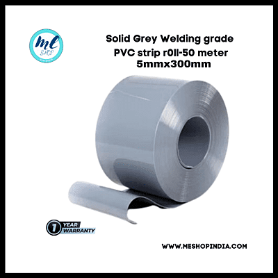 Buzz Lite PVC Roll-Welding Grade 50 mtr-5 MM x 500 mm Solid Grey with 12 months warranty