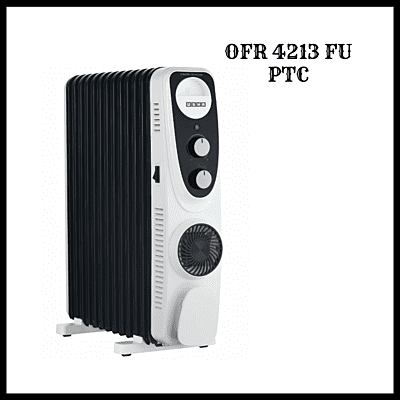 Usha 4213 FU PTC OFR heater with Tip Over Protection