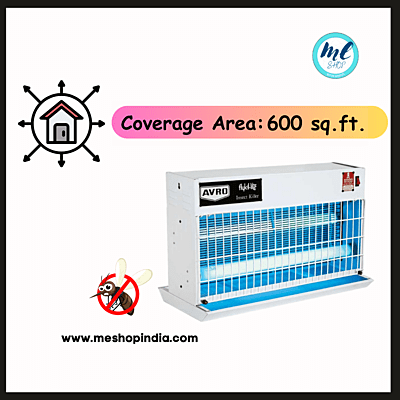 Avro Flying Insect Killer-1000 with its removable collection tray for easy and hygienic cleaning. Avro Flying Insect Killer-1000 with its removable collection tray for easy and hygienic cleaning.
