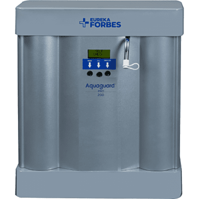 Front look of Aqua guard 200 liter Commercial Water Purifier