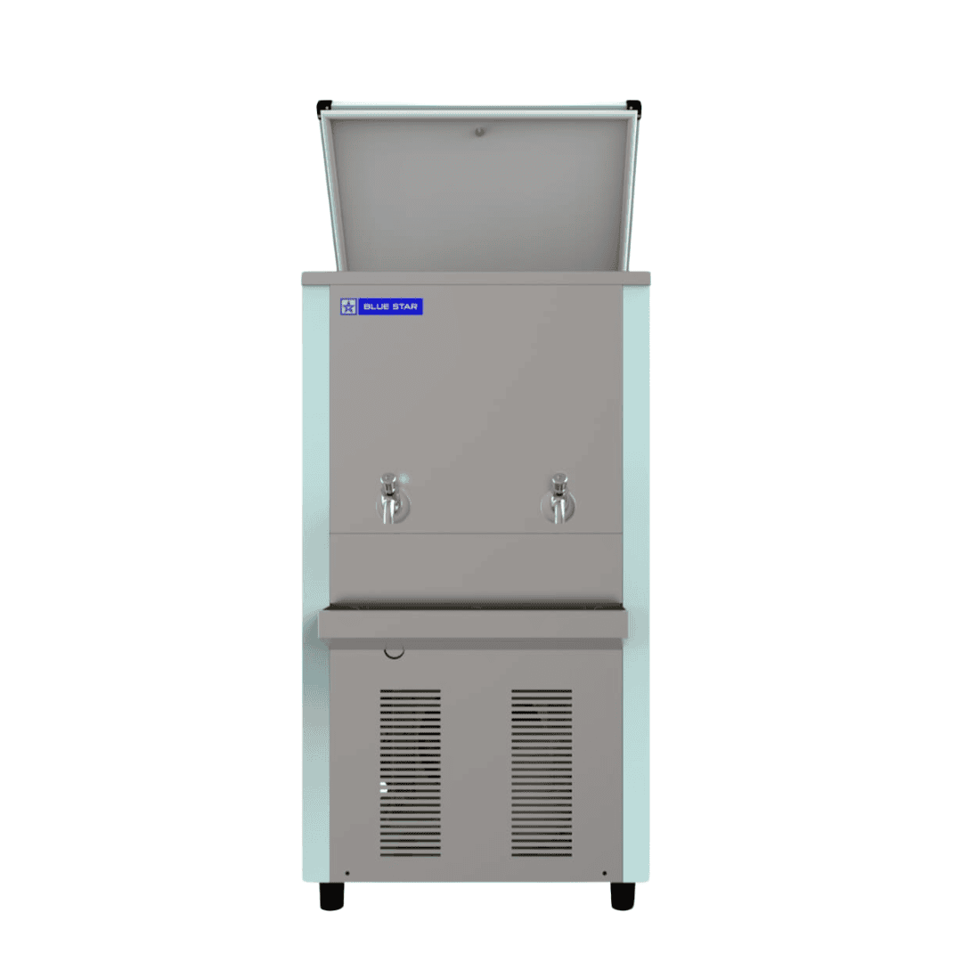 Front look of Blue Star Storage Water Cooler SWC series-SWC4080PS Front look of Blue Star Storage Water Cooler SWC series-SWC4080PS