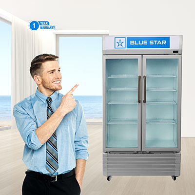 Blue Star Visi Cooler VC590D-530 litres with a 1 year comprehensive warranty Blue Star Visi Cooler VC590D-530 litres with a 1 year comprehensive warranty