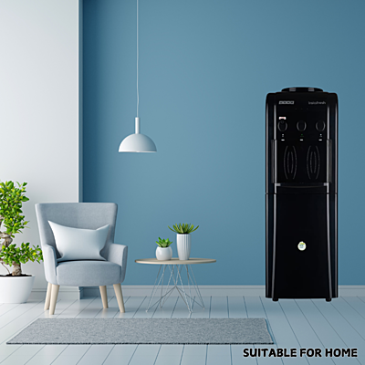 Suitable for Home: Usha Instafresh Floor standing water dispenser(Jet Black) Suitable for Home: Usha Instafresh Floor standing water dispenser(Jet Black)