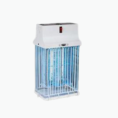 Powerful UV light attracts and eliminates mosquitoes
