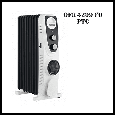 Usha 4209 FU PTC OFR heater with Tip Over Protection