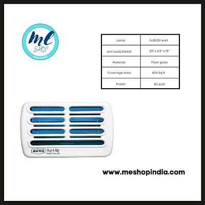 The Avro Web-2 Web Series insect killer, ideal for bars and cafes with modern decor. The Avro Web-2 Web Series insect killer, ideal for bars and cafes with modern decor.