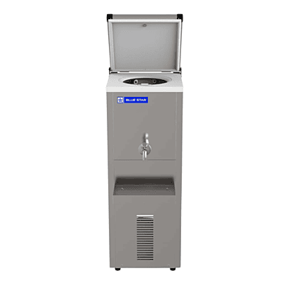 Blue Star SWC1515SS stainless steel water cooler with chilled water option. Blue Star SWC1515SS stainless steel water cooler with chilled water option.