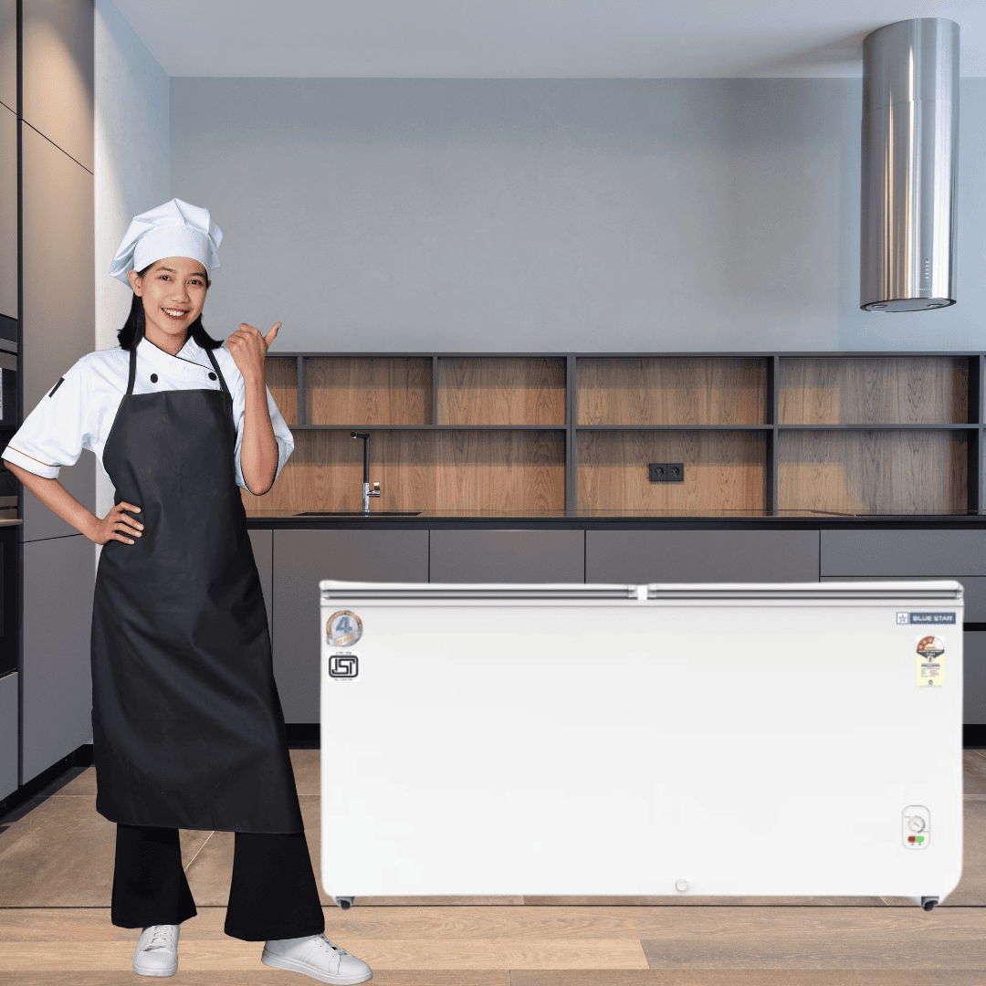 Blue Star 500L Chest Freezer CF3-500MEW | 4-Year Warranty | Delhi NCR