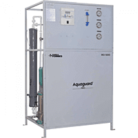 Aqua guard RO Plant 500 LPH with TFC Membrane - Front View