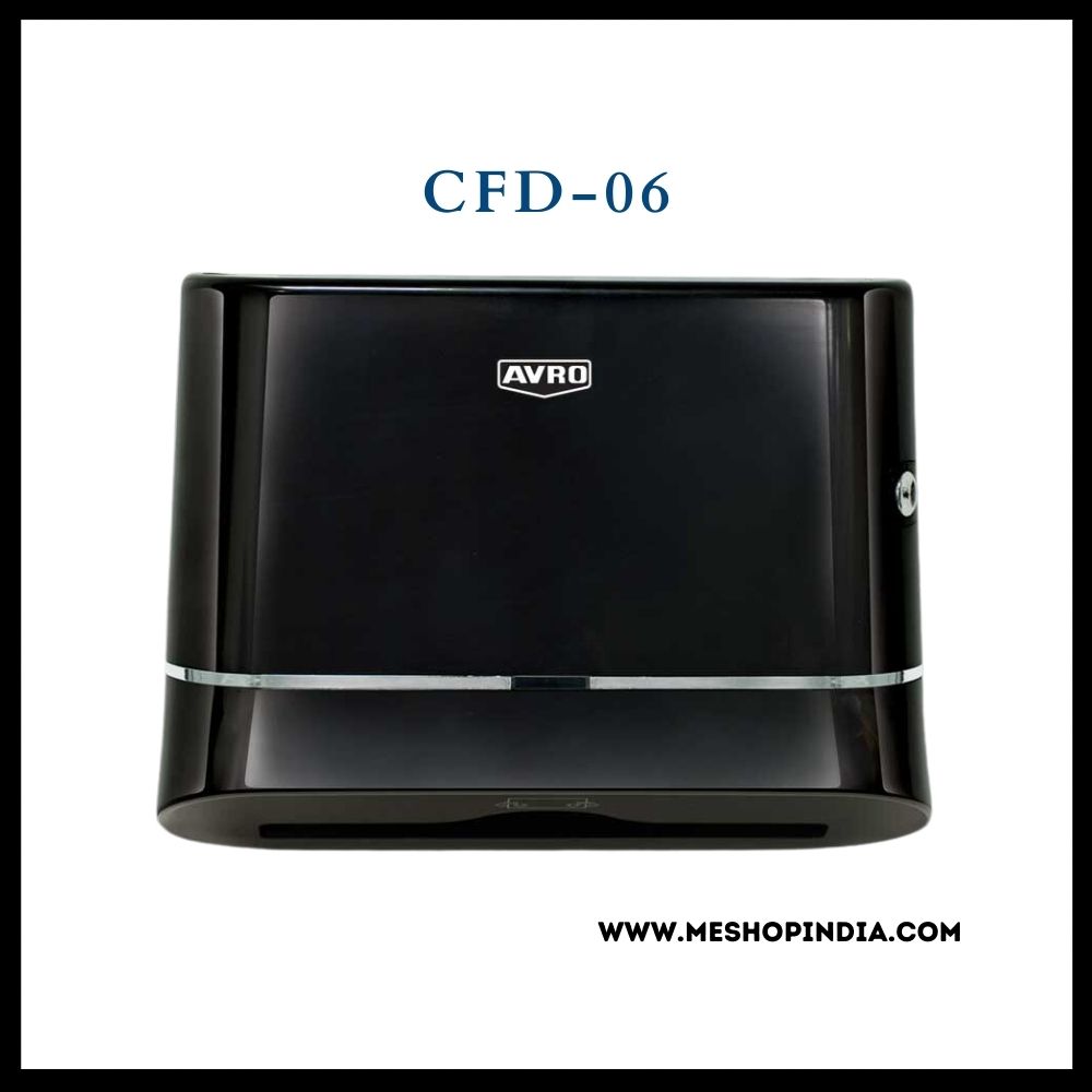 Avro Tissue Paper Dispenser CFD-06 black (Abs plastic Body)