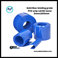 Buzz Lite PVC Roll-Welding Grade 50 mtr-2 MM x 200 mm Solid Blue with 12 months warranty