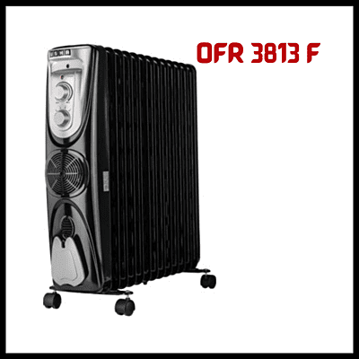 Usha 3813 F PTC OFR heater with Tip Over Protection
