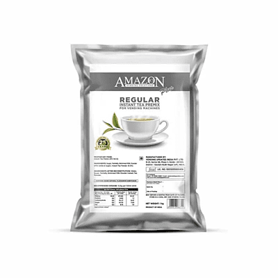AMAZON Plus Regular 3 in 1 Instant Tea Plain Plus Premix-1000Gram AMAZON Plus Regular 3 in 1 Instant Tea Plain Plus Premix-1000Gram