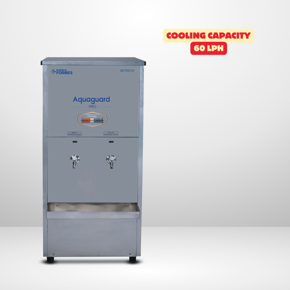 Aquaguard 80 LPH purification 80 liter storage cooler Aquaguard 80 LPH purification 80 liter storage cooler