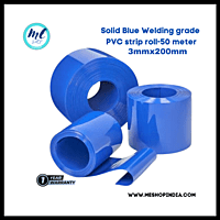 Buzz Lite PVC Roll-Welding Grade 50 mtr-3 MM x 200 mm Solid Blue with 12 months warranty