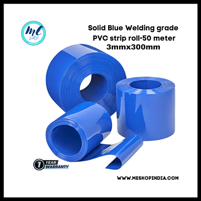 Buzz Lite PVC Roll-Welding Grade 50 mtr-3 MM x 300 mm Solid Blue with 12 months warranty