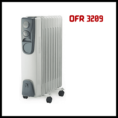 Usha 3809 PTC OFR heater with Tip Over Protection