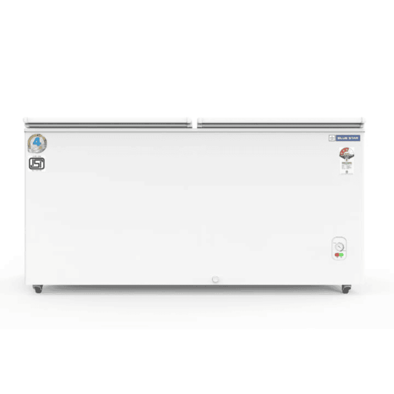 Front Look of Blue star 400 liter deep freezer price in Gurgaon Front Look of Blue star 400 liter deep freezer price in Gurgaon