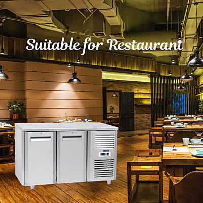Suitable for Restaurant: Blue Star Kitchen Refrigerator-2 Door Under Counter Freezer-GP Series Suitable for Restaurant: Blue Star Kitchen Refrigerator-2 Door Under Counter Freezer-GP Series